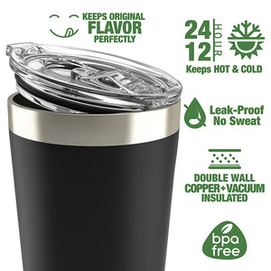 30 Oz Tumbler with Straw and No Spills Allowed! - GiftShire