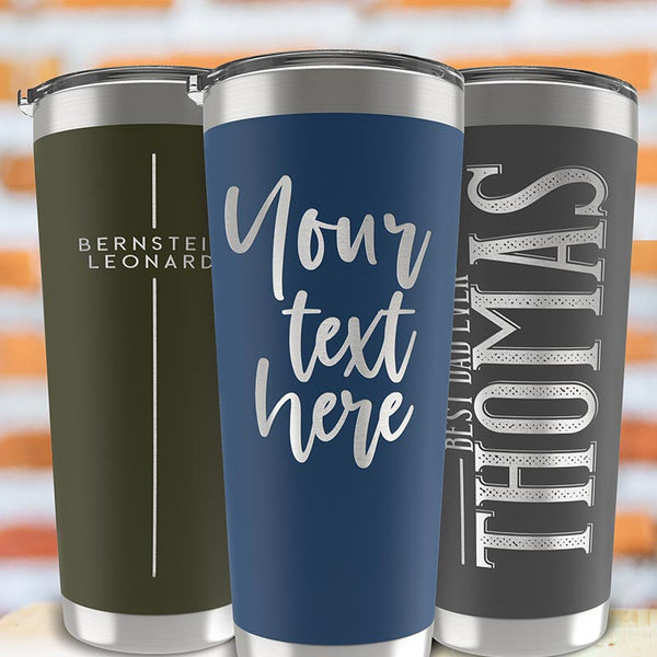Custom Tumbler, Personalized Name Tumbler, Birthday Gifts for Him, Her
