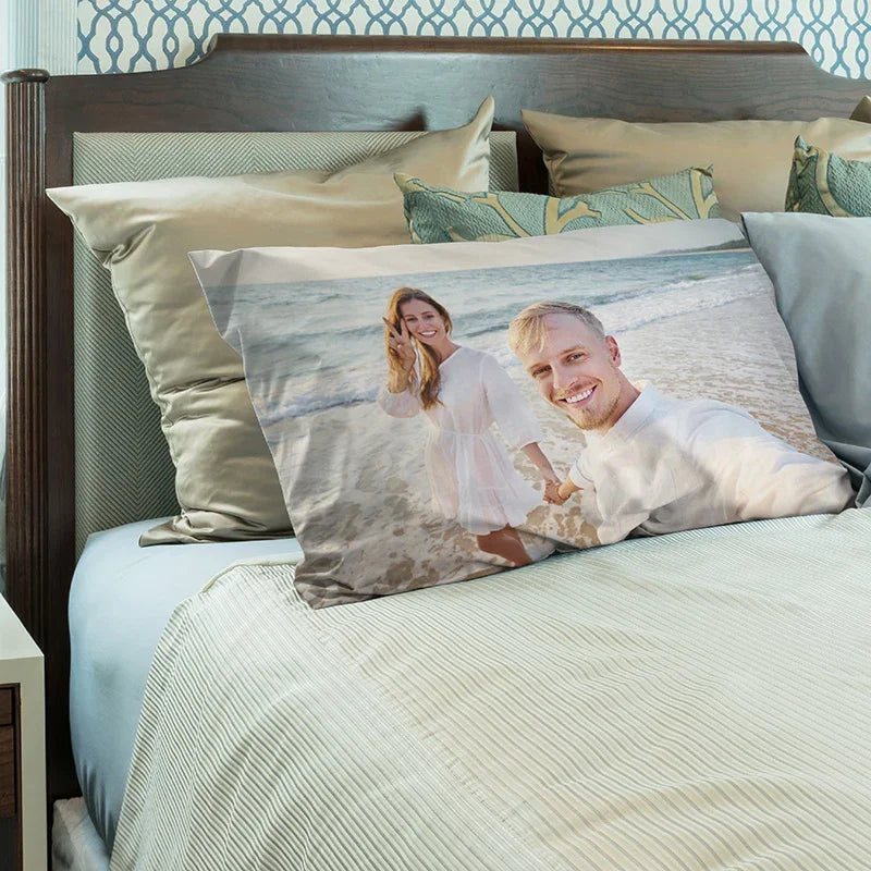 30x20 Customized Pillowcase with Photo - GiftShire