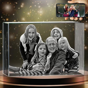 3D Crystal Photo, Father’s Day Gifts - GiftShire