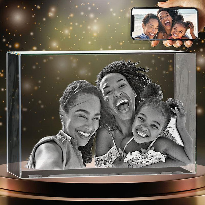 3D Crystal Photo, Mother’s Day Gifts - GiftShire