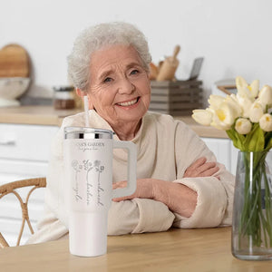 40 Oz Personalized Tumbler - Insulated Stainless Steel - GiftShire