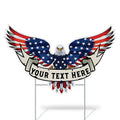 4th of July Door Hanging – Independence Day Eagle Sign