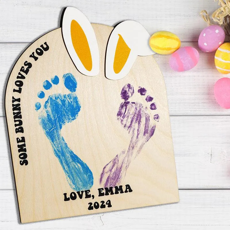 Custom Easter Footprint - GiftShire
