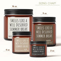 Custom Candle Scent Teacher Gift for The End of School Year