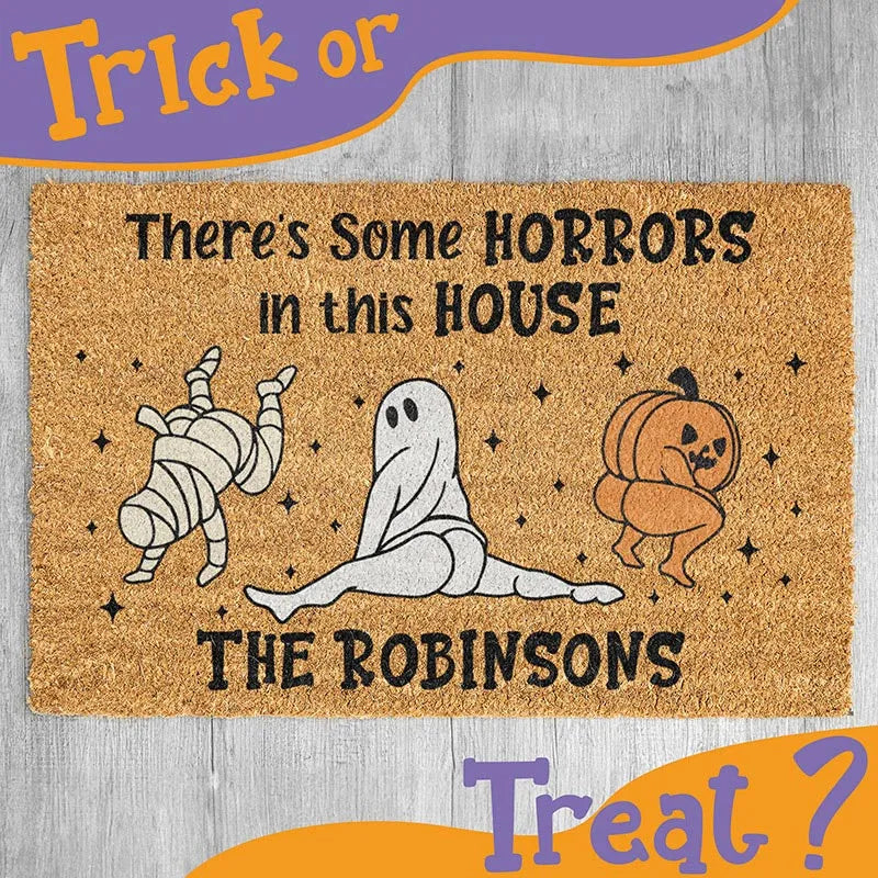 Custom Family Doormats for Halloween - GiftShire