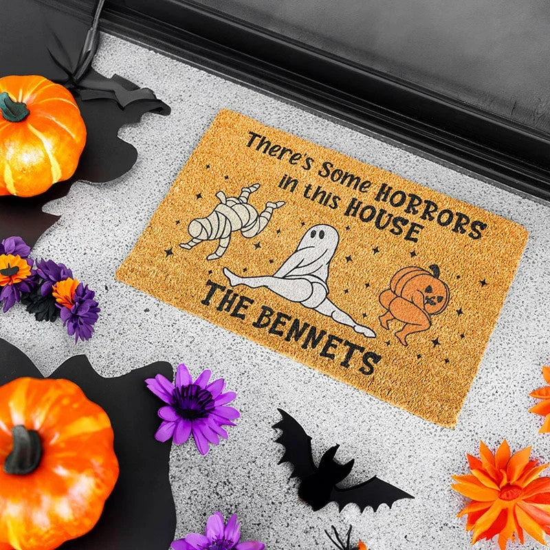 Custom Family Doormats for Halloween - GiftShire
