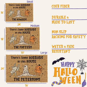 Custom Family Doormats for Halloween - GiftShire