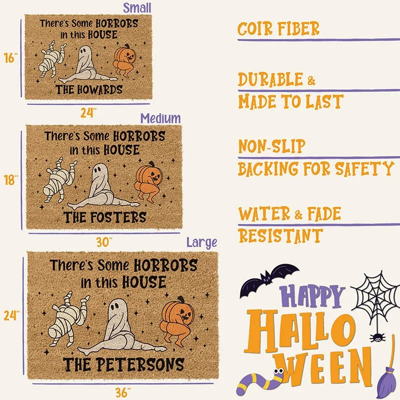 Custom Family Doormats for Halloween - GiftShire
