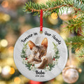 Pet Memorial Photo Ornament