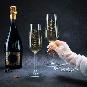 Personalized Sparkling Wine Flute - GiftShire