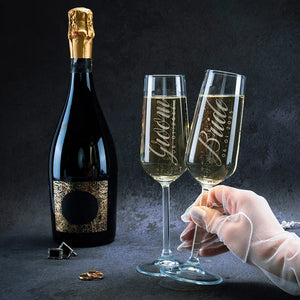 Personalized Sparkling Wine Flute - GiftShire