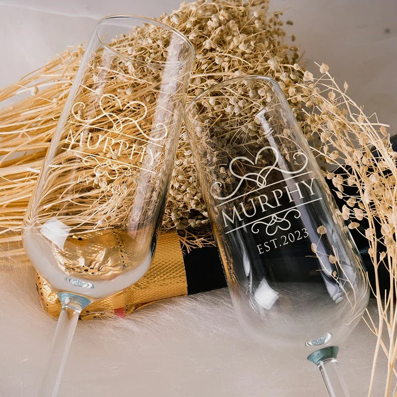 Personalized Sparkling Wine Flute - GiftShire