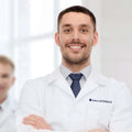 Custom Embroidered Lab Coat for Men with Medical Specialty with Icon - GiftShire