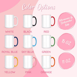 Custom Couple Mug, Heart Design Mug - GiftShire
