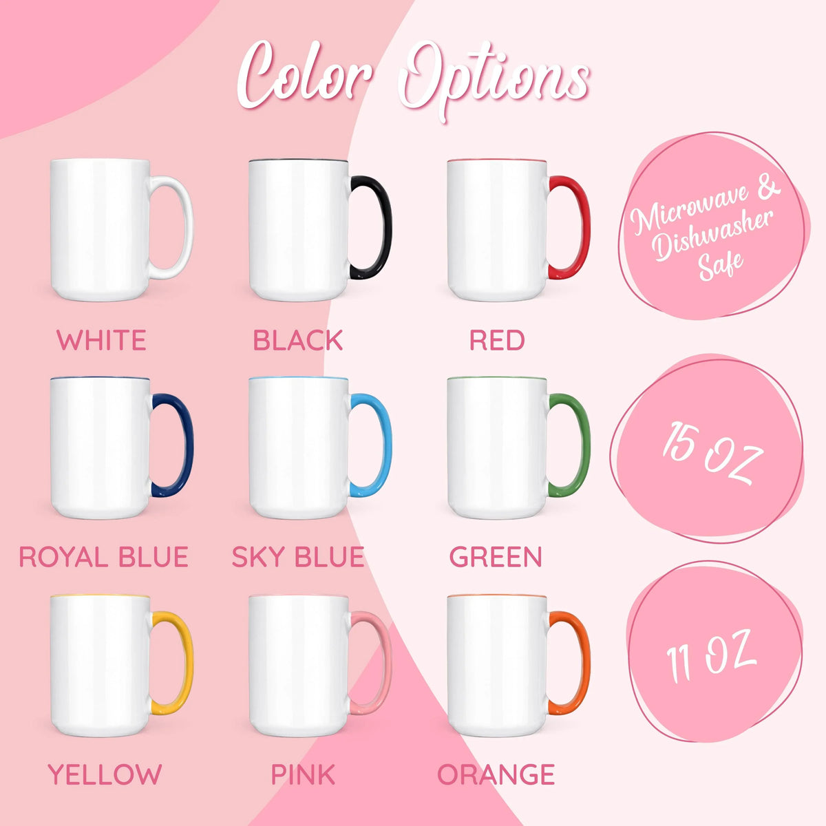 Custom Couple Mug, Heart Design Mug - GiftShire