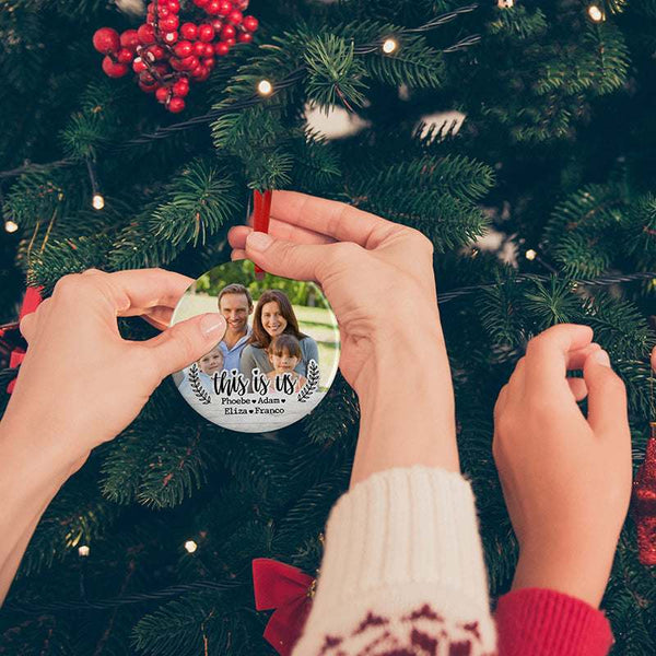 Personalized Christmas Ornament, This is Us Family Christmas Ornament