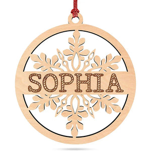 Christmas Keepsake Personalized Ornament with Name - GiftShire