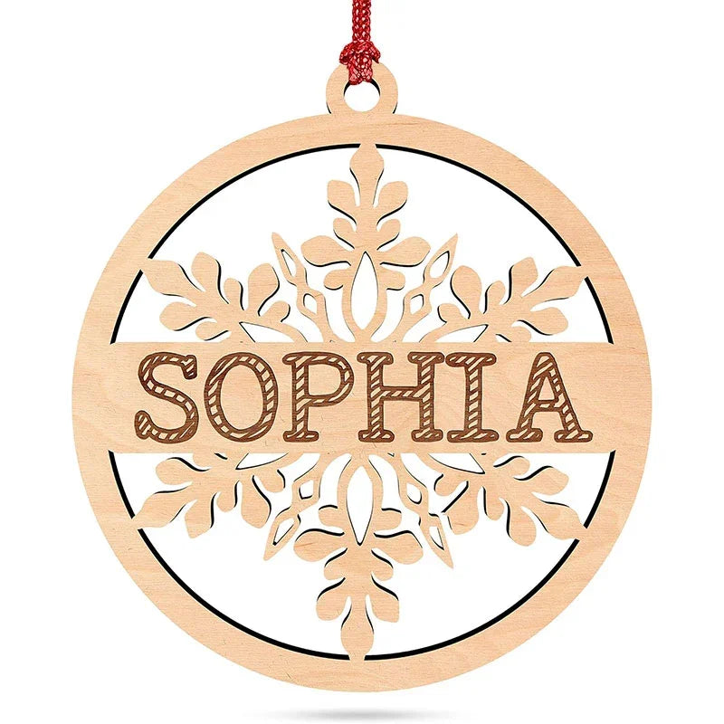 Christmas Keepsake Personalized Ornament with Name - GiftShire
