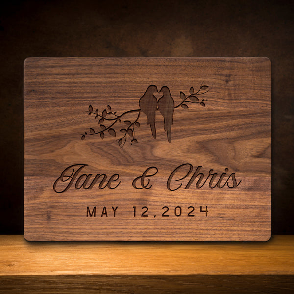 Family Name Engraved Cutting Board - GiftShire