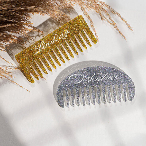 Women's Personalized Hair Comb for Her Daily Routine