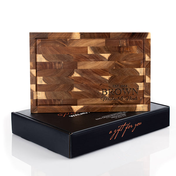 Acacia Wood Engraved- Food Safe Cutting Board