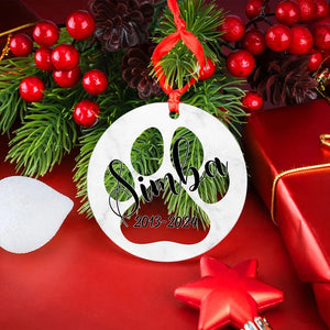 Acrylic Pet Memorial Ornament - GiftShire