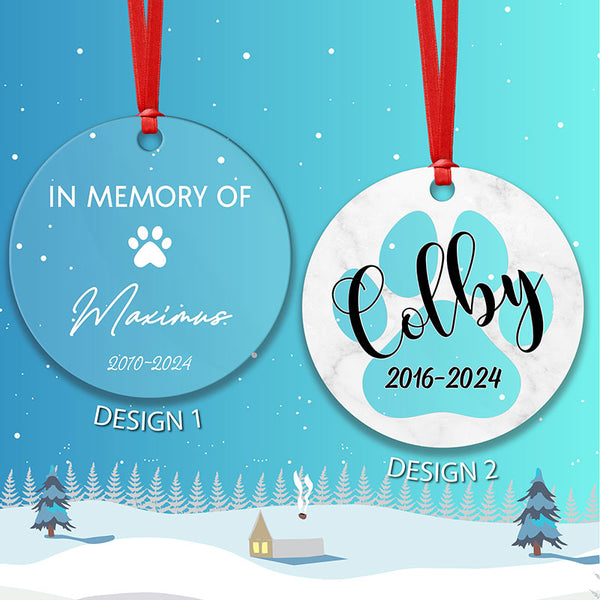 Acrylic Pet Memorial Ornament