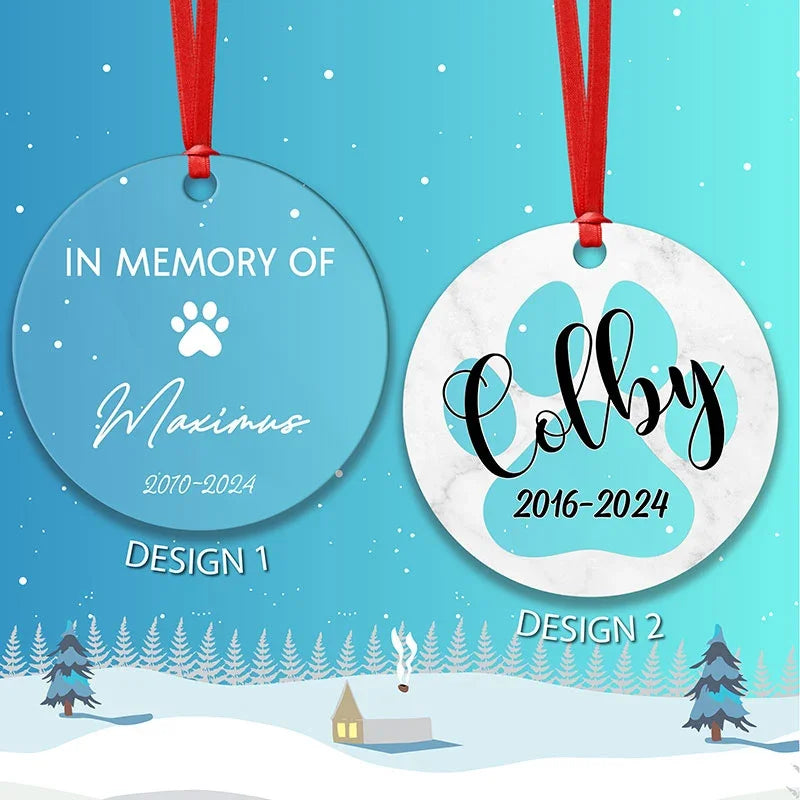 Acrylic Pet Memorial Ornament - GiftShire