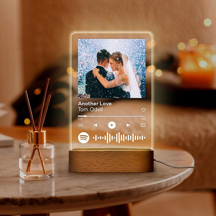 Acrylic Spotify Plaque and Keychain - GiftShire