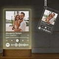 Acrylic Spotify Plaque and Keychain - GiftShire