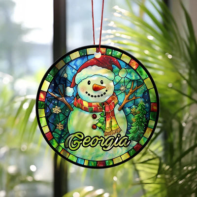 Acrylic Suncatcher Ornament - Stained Glass Art Decor - GiftShire