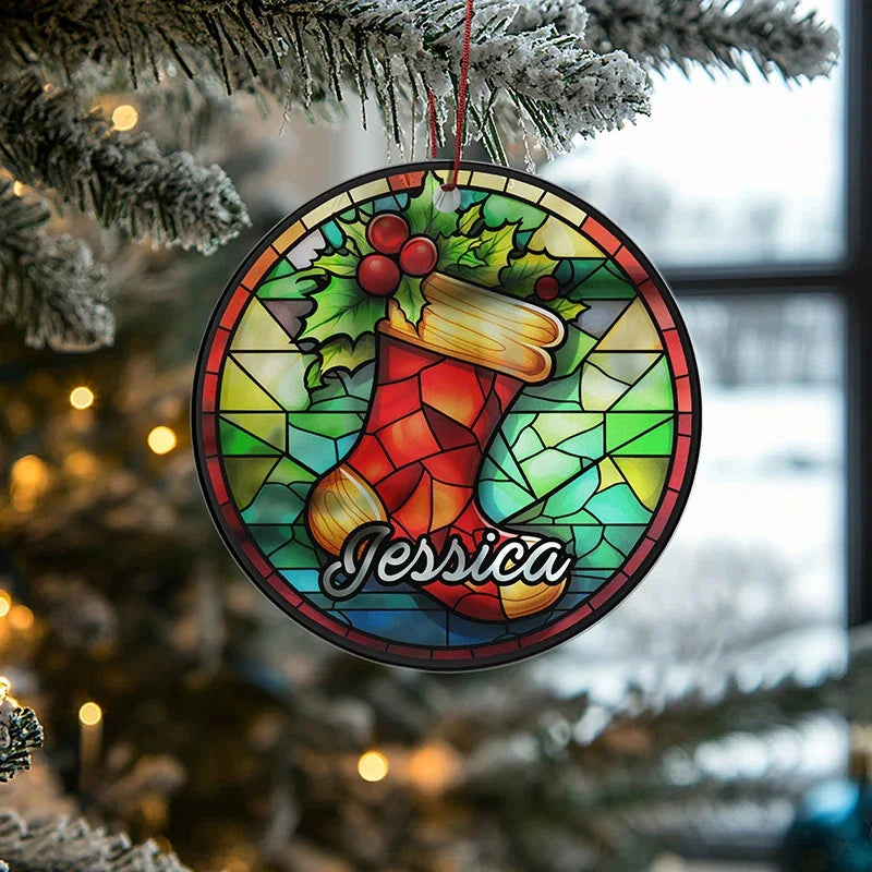 Acrylic Suncatcher Ornament - Stained Glass Art Decor - GiftShire