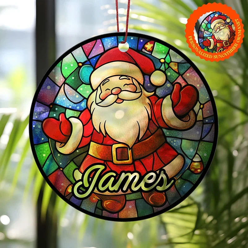 Acrylic Suncatcher Ornament - Stained Glass Art Decor - GiftShire