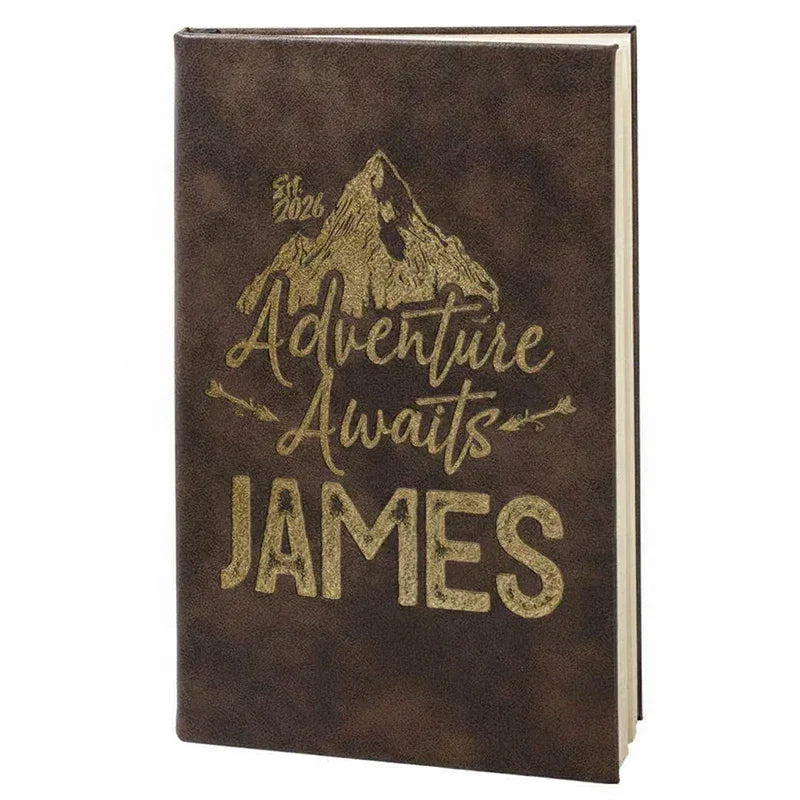 Personalized Adventurer Notebook - Save Your Journals