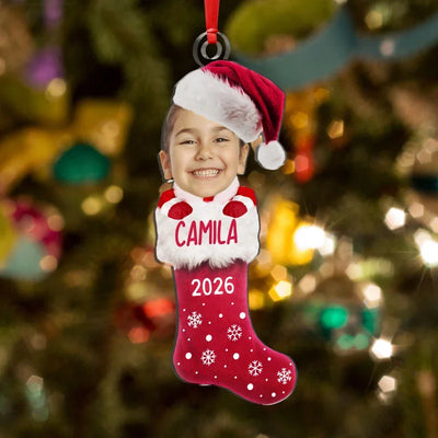 Baby Stocking Christmas Ornament