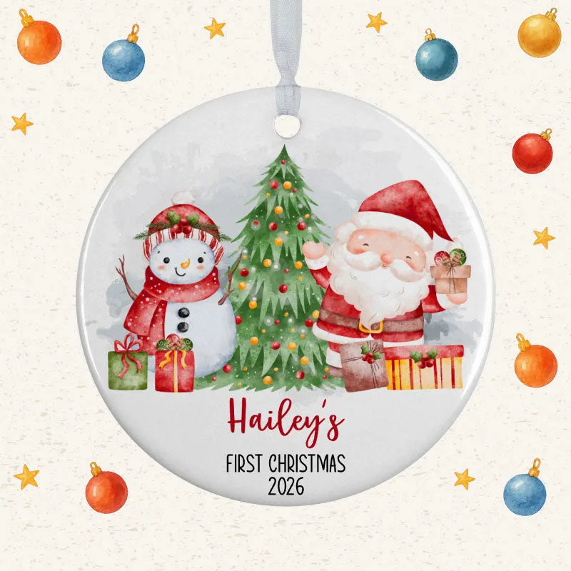 Baby’s 1st Christmas Ornaments – 10 Vintage Design Options