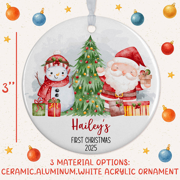 Baby’s 1st Christmas Ornaments – 10 Vintage Design Options