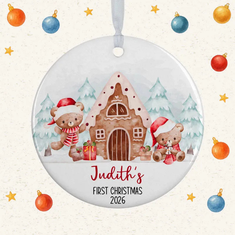 Baby’s 1st Christmas Ornaments – 10 Vintage Design Options