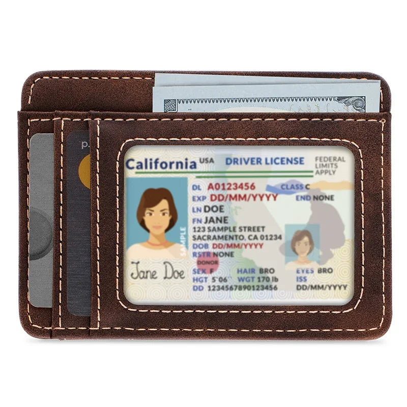 Back Pocket Slim Wallet - Personalized Card Holder - GiftShire