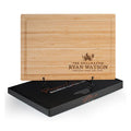 Icon & Name Personalized Cutting Board for BBQ King Dads