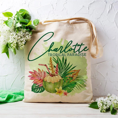 Beach Bags With Name Personalization – Tote Bags for Summer