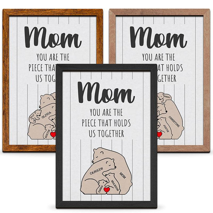 Bear Family Puzzle For Mom - GiftShire