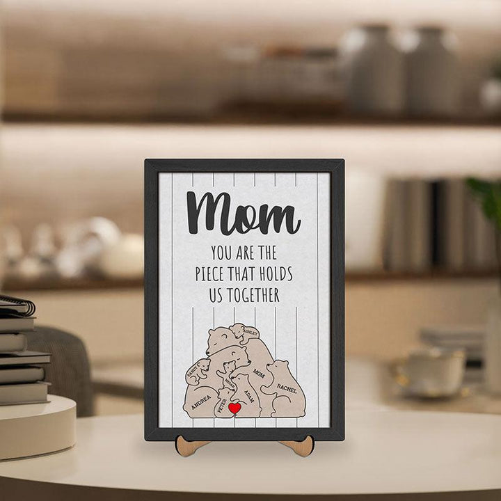 Bear Family Puzzle For Mom - GiftShire