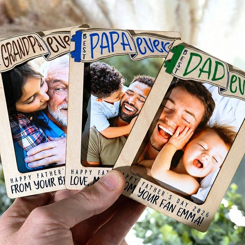 Photo Upload Car Visor Clips & Magnets - Magnetic Car Picture Frame
