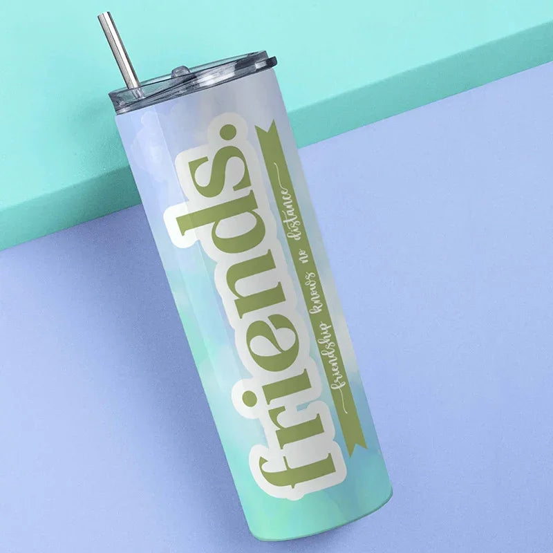 Best Friend Personalized Tumbler with Custom Photo - GiftShire