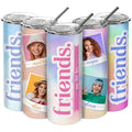 Best Friend Personalized Tumbler with Custom Photo - GiftShire
