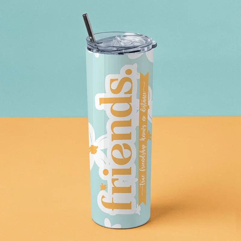 Best Friend Personalized Tumbler with Custom Photo - GiftShire