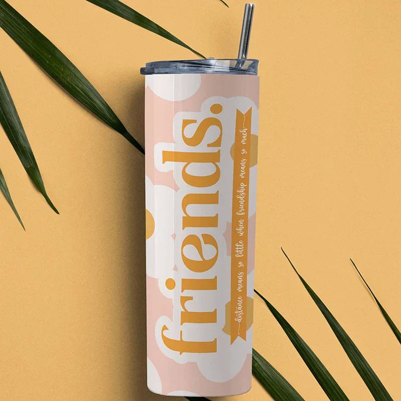 Best Friend Personalized Tumbler with Custom Photo - GiftShire