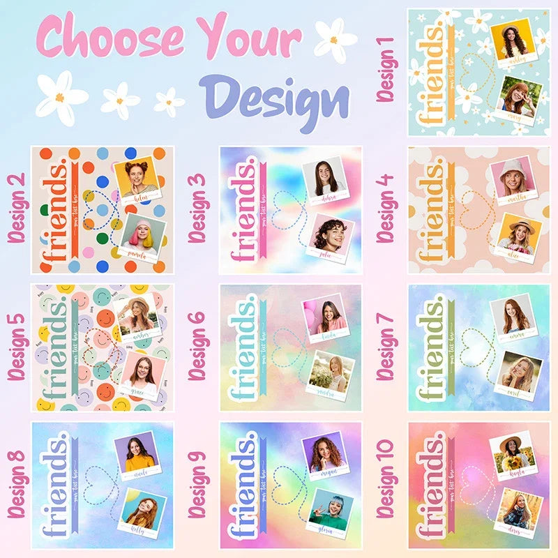 Best Friend Personalized Tumbler with Custom Photo - GiftShire